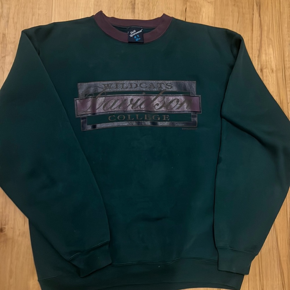 Vintage J&M sportswear Davidson College crewneck sweatshirt